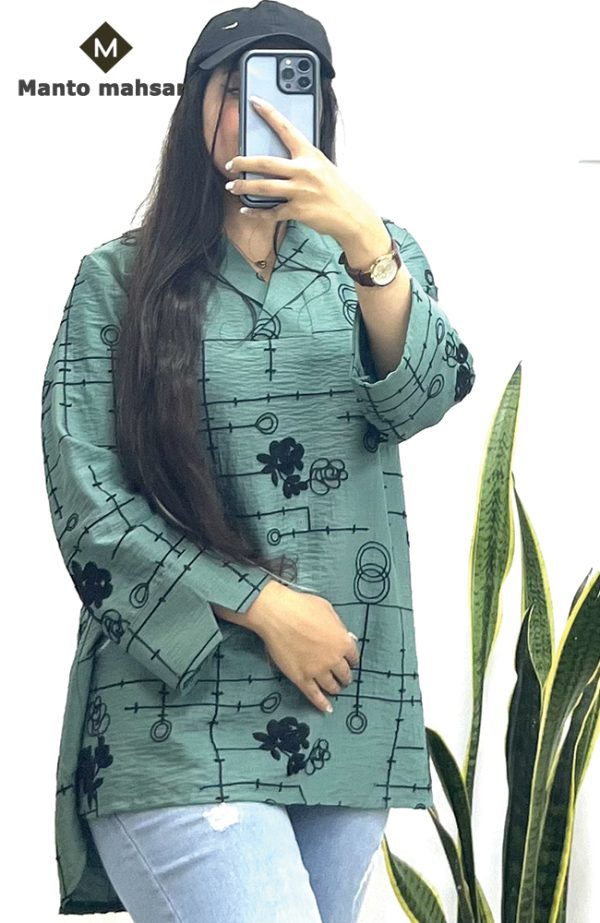 شومیز خامه دوزی شده